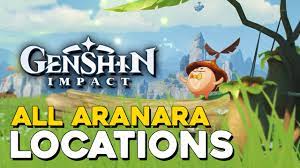 Genshin Impact All 76 Aranara Locations & Solutions - YouTube