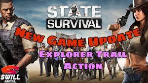 The explorer trial missions are one of the more unique items for this game type and give you a change to pit your heroes against a campaign style set of missions that increase in difficulty. State Of Survival New Update Explorer Trail Action Youtube
