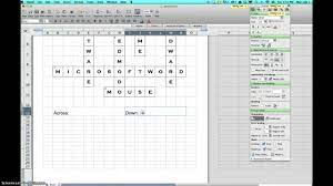 Maybe you would like to learn more about one of these? Excel Crossword Youtube