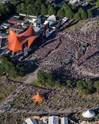 Every single person of the 130,000 attendees who share the fun when roskilde festival takes place. Roskilde Festival