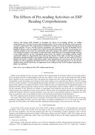 Each passage includes targeted cvc words from short vowels. Pdf The Effects Of Pre Reading Activities On Esp Reading Comprehension
