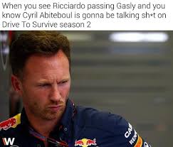Drive to survive or simply dts is a series of 2 seasons so far on netflix, which gives elaborate and backstage stories of an f1 season and have covered the series also covers the personal lives of the drivers and give an emotional touch to their viewers by making it as personal as possible, so that the. Pin By G Q On F1 Memes Formula 1 Formula One Formula