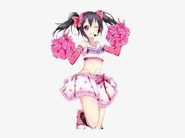 Anime Sticker Love Live Nico Yazawa Cheerleader Transparent Png 400x536 Free Download On Nicepng The ultimate resource for lovelive!
