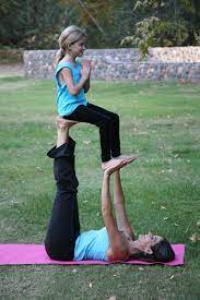 This yoga posture helps to increase the concentration level. Family Acro Yoga Couples Yoga Poses Yoga Poses For Two Couples Yoga