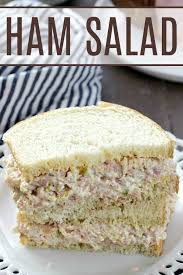 Iowa Ham Salad Recipe Ham Salad Recipes Ham Salad Food