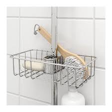 Voxnan Shower Shelf Chrome Plated 9 X2 Ikea Shower Shelves Shower Storage Solutions Shower Storage
