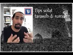 Shalat tarawih adalah sholat sunnah yang disyariatkan pada malam bulan ramadhan. Ustaz Don Daniyal Bagi Tips Solat Tarawih Berjemaah Di Rumah Ketua Keluarga Kena Tengok Ni Youtube
