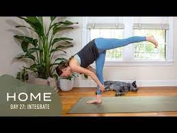 Keep showing up for the practice! Home Day 27 Integrate 30 Days Of Yoga With Adriene Youtube 30 Day Yoga Yoga With Adriene Home Yoga Practice