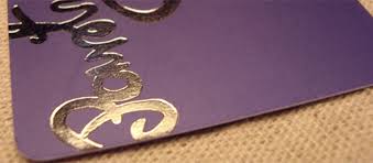 Personalize embossed foil cards with photos, text + embellishments to make them shine. Foil Business Cards Including Linen And Plastic Business Cards