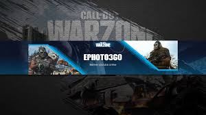Create Call Of Duty Warzone Youtube Banner Online Youtube Banners Banner Online Banner