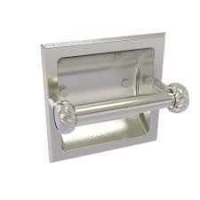 Tissue paper holder toilet paper holders oil rubbed toilet paper holder from chapter. Allied Brass Continental Twisted Accents Recessed Toilet Paper Holder Wayfair