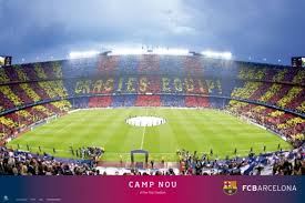 Historical grounds can be chosen as well. Fussball Poster Fc Barcelona Camp Nou Kaufland De