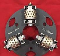 240mm Diamatic Bush Hammer PlateDiamond Grinding Wheels ...