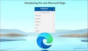 It is compatible with all supported versions of windows, and macos. How To Install The New Microsoft Edge Browser