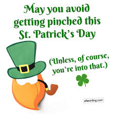 Patrick's day birthday ecards on st. A Wee List Of Happy St Patrick S Day Messages Allwording Com