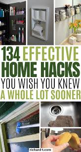 134 Life Saving Home Hacks You Wish You Knew Sooner Life Hacks Cleaning Useful Life Hacks Home Hacks