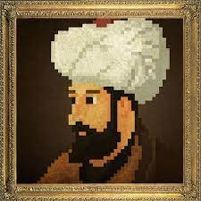 Nft Pixel Art Portrait Of Fatih Sultan Mehmed 2021