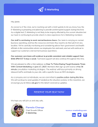1 from please note that these samples are for reference only, and we recommend you adjust them to match the tone and level of. Engaging Email Newsletter Templates And Design Tips Venngage