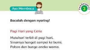 Maka di sekolah, pembelajaran bahasa indonesia bisa dilakukan dengan lebih kompleks, yakni melalui membaca, menulis, memahami paragraf dan. Soal Dan Jawaban Tema 3 Kelas 1 Sd Halaman 18 21 22 23 25 Buku Tematik Subtema 1 Pembelajaran 3 Tribun Timur