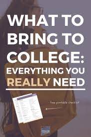 Exactly What To Bring To College 2021 S Best Packing List College Packing Lists Freshman College College Packing