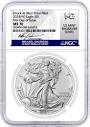 2024 (W) $1 Silver Eagle Struck at West Point NGC MS70 First Day ...