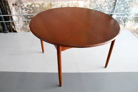 Dining table in teak with extensions of danish design from the 1960s. Danish Teak Dining Table By Willy Beck Circa Modern