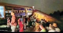 Train collision in AP: दो चूतनीo  ....  की टक्कर ...