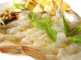 Maybe you would like to learn more about one of these? Gung Che Num Pa Raw Shrimp With Thai Chillies Delicious Raw Prawns Prawn Recipes