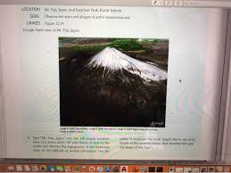 Solved L Q Search Location Mt Fuji Japan And Sarychev Chegg Com
