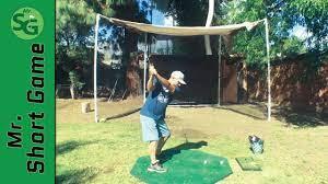 How To Build A Golf Hitting Net Golf Swing Net Youtube In 2020 Diy Golf Net Golf Hitting Net Golf Net