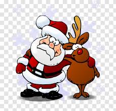 (later known as rankin/bass productions). Rudolph Santa Claus Reindeer Clip Art Artwork The Red Nosed Transparent Png