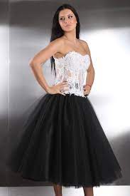 Maybe you would like to learn more about one of these? Schwarz Weisses Petticoat Hochzeitskleid Kleiderfreuden