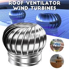 When the sun heats the roof, the attic area becomes too hot. Stainless Steel Non Powered Fan Roof Ventilator Wind Turbines Yakes Shopee Malaysia