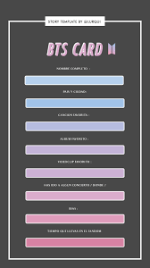 Entdecke rezepte, einrichtungsideen, stilinterpretationen und andere ideen zum ausprobieren. Bts Fan Card Retos Para Instagram Preguntas Para Whatsapp Preguntas Para Amigos
