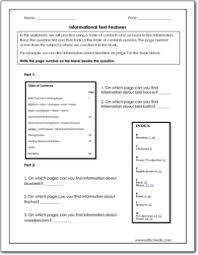 Text features worksheet 2nd grade beautiful 183 best non fiction from nonfiction text structures worksheet , source:alisonnorrington.com. Informational Text Features Worksheet