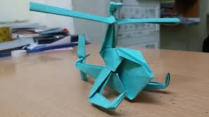 Origami How To Make A Paper Helicopter Origami Helicopter Paper Helicopter Origami Plane