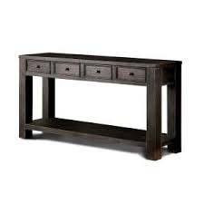 Furniture Of America Alexis Antique Black 4 Drawer Sofa Table Idf 4327s Black Sofa Table Reclaimed Wood Console Table Furniture Of America