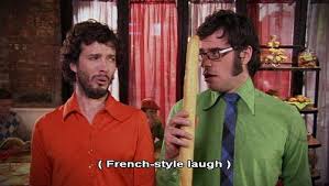 French Style Laugh Flight Of The Conchords Flight Of The Concords French Expressions