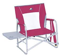 Gci Outdoor Waterside Slim Fold Backpack Beach Chair With Side Table Review Backpack Beach Chair Folding Beach Chair Beach Chairs