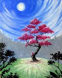Amor A La Naturaleza Tree Art Canvas Art Painting