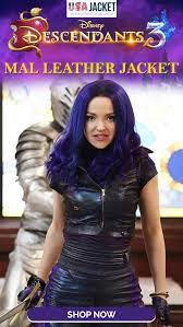 Dove Cameron Descendants 3 Mal Leather Jacket Leather Jacket Shopping Leather Jacket Leather Dresses