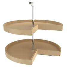 High to low name newest avg. Rev A Shelf 6942 24 15 52 28 Inch Polymer Pie Cut 2 Shelf Lazy Susan Blind Corner Kitchen Cabinet Storage Organizer With Telescoping Shaft Almond Buy Online In Bahamas At Bahamas Desertcart Com Productid 70824450