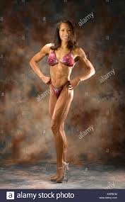 She'll still weigh a fairly. Woman Body Builder Posing In Stockfotos Und Bilder Kaufen Alamy