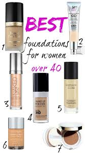 Best Foundations For Women Over 40 Anti Aging Skin Products Aging Skin Care Organic Skin Care