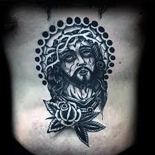 Jesus and virgin mary tattoo another most popular design that you can get is that of jesus with the virgin mary. 50 Traditional Jesus Tattoo Designs For Men Christ Ink Ideas