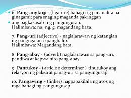 Start studying mga bahagi ng pananalita. Bahagi Ng Pananalita