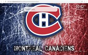 For the first time, the players' numbers are also sewn on the back. Montreal Canadiens Wallpaper