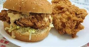 Kfc Zinger Burger Recipe Burger Recipes Burger Recipes