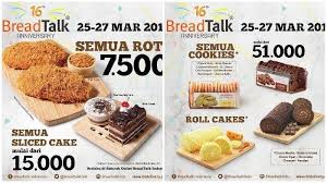 Banana cake panggang vegan (no egg, no mixer). Promo Breadtalk Mulai Besok Semua Roti Cuma Rp 7 500 Ini Syarat Dan Ketentuannya Tribunnews Com Mobile