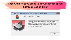 The stylus dx4800 is a sleek, curvaceous design, traditionally laid out with a 1,200ppi flatbed scanner on top and a paper path running from a vertical tray at the rear to a horizontal one at the. Easy And Effective Steps To Troubleshoot Epson Communication Error